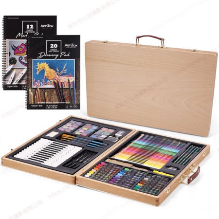 Deluxe Art Set in beechwood box - 105 Piece