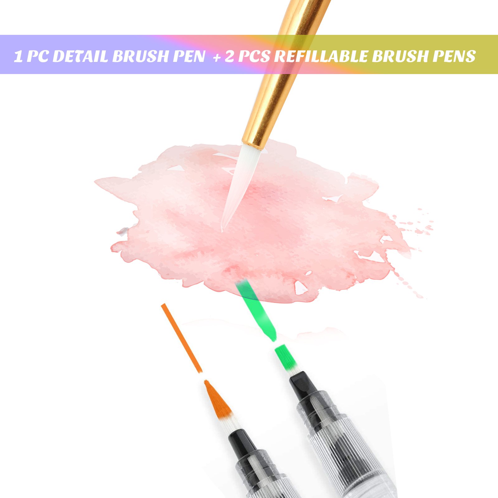 Watercolor set for Beginner - 24 Assorted Vibrant Colors - Image 7